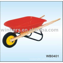 galvanized lightweight wheelbarrow
